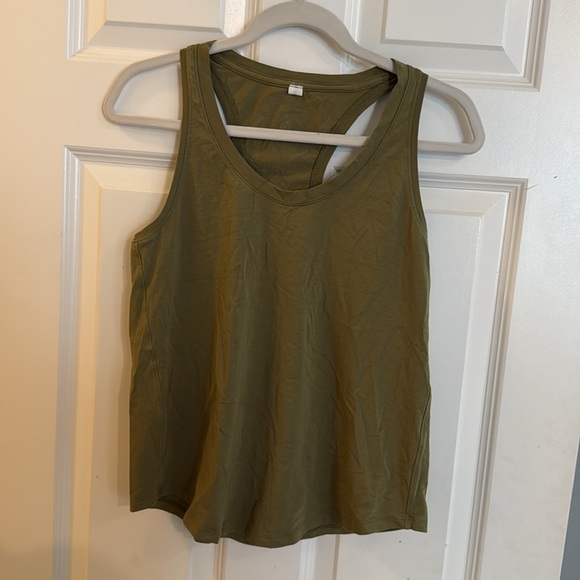 lululemon athletica Tops - Green Lululemon Cotton Tank Top